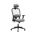 **Chaise de bureau ergonomique avec dossier en mesh et appui-tête réglable**