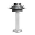 **Lampe de table en acier inoxydable avec design moderne et plusieurs niveaux**